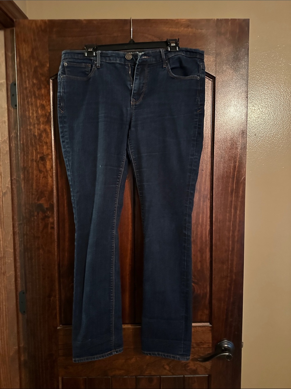Express Dark Blue Skinny Leg Jeans